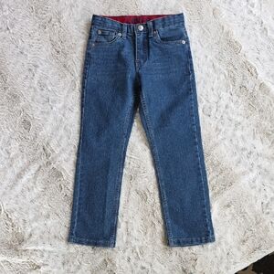 Levi's 511 Blue Denim Jeans 7 Regular Adjustable Waist